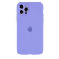 Чехол Silicone Case Full Camera для iPhone 11 Pro Max Lilac cream